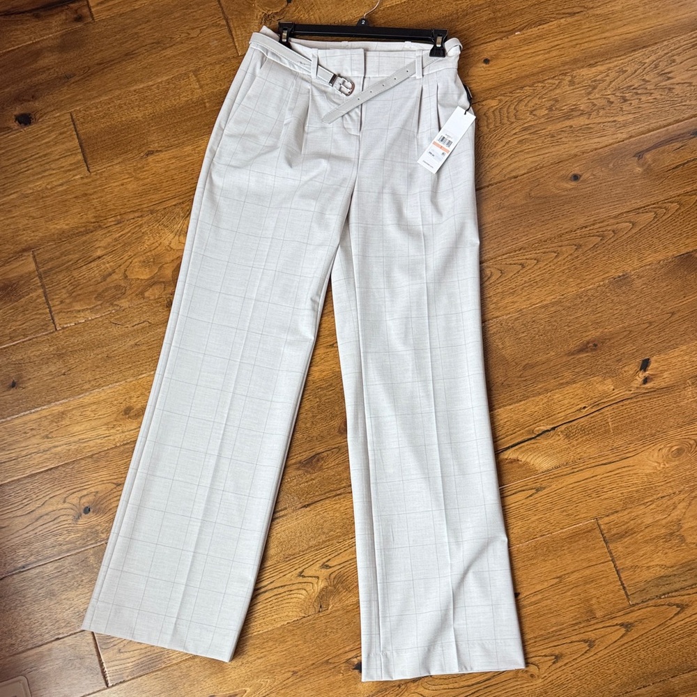 Calvin Klein Light Gray Trousers